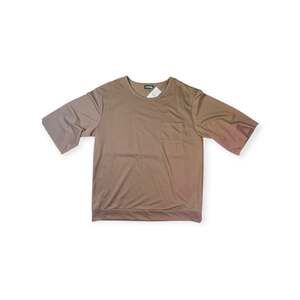 Athletic Works Men's Brown Tri-Blend Pocket T-Shirt